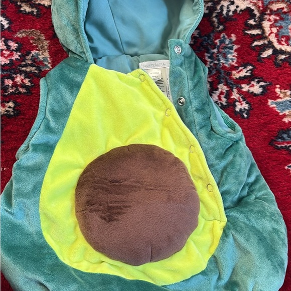 Pottery Barn Kids Baby Avocado Halloween Baby Costume 6-12 Months - Picture 2 of 4